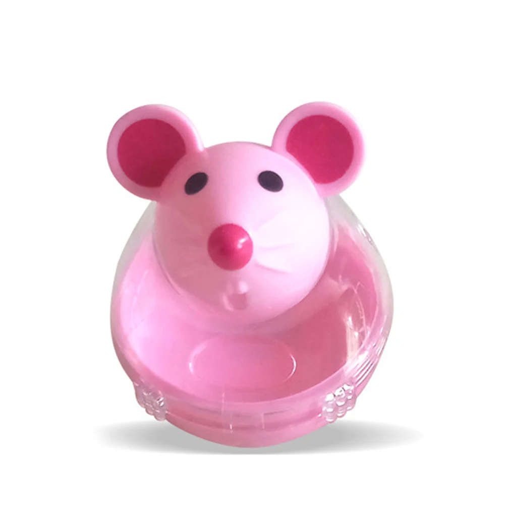 Новая игрушка Кормушка для домашних животных кошек забавная мышь протекающие