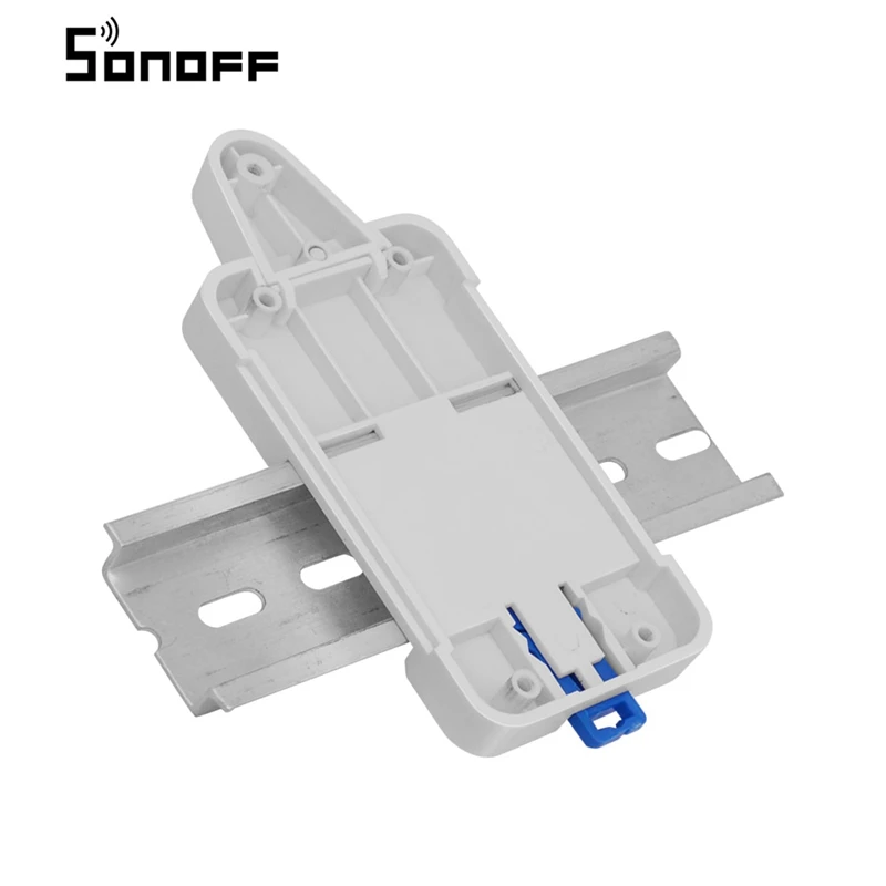 Sonoff dr din рейку лоток Регулируемый установлен железнодорожных Чехол Держатель
