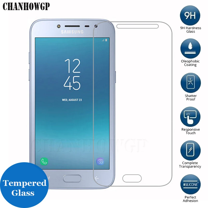 Закаленное стекло для Samsung Galaxy J2 Pro 2018 J250 HD Защита экрана J 2 J250F SM J250F/DS Glas 9H|Защитные