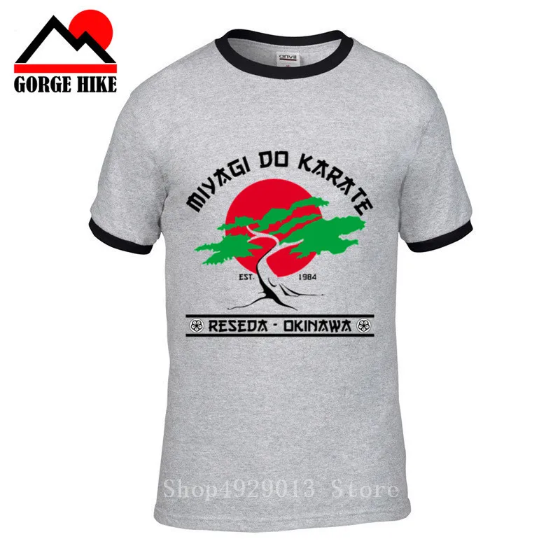 Футболки Miyagi Do Karate Homme Tees Kyokushin Masutatsu Oyama Cobra Kai Japan-мужская футболка с принтом на