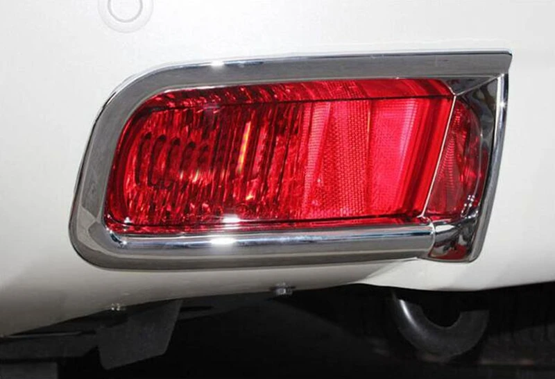 Подходит для Toyota Land Cruiser Prado FJ150 2014 2015 2016 2 шт. Хромированная передняя светильник РА