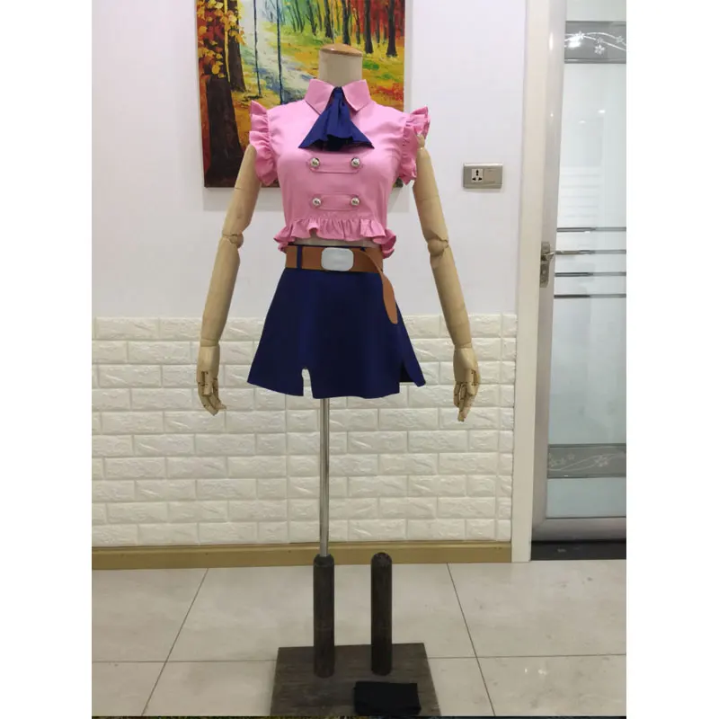 The Seven Deadly Sins Elizabeth Liones Cosplay Costume Japanese Anime Nanatsu No Taizai Uniform Suit Outfit Clothes |