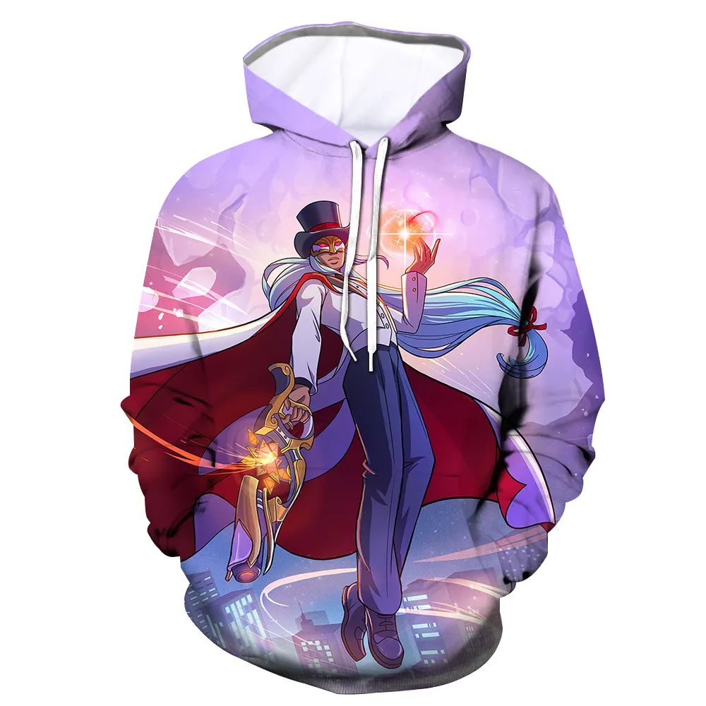 Популярная игра модный дизайн 3D принт мужская толстовка с капюшоном