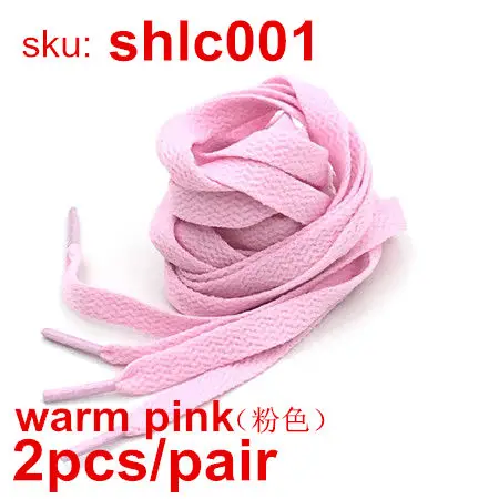 1 pair warm pink 2 шт./пара красочные роликовые коньки шнурки спортивные кроссовки на плоской подошве шнурки строки Quad шнурки коньков - Цвет: 1 pair warm pink
