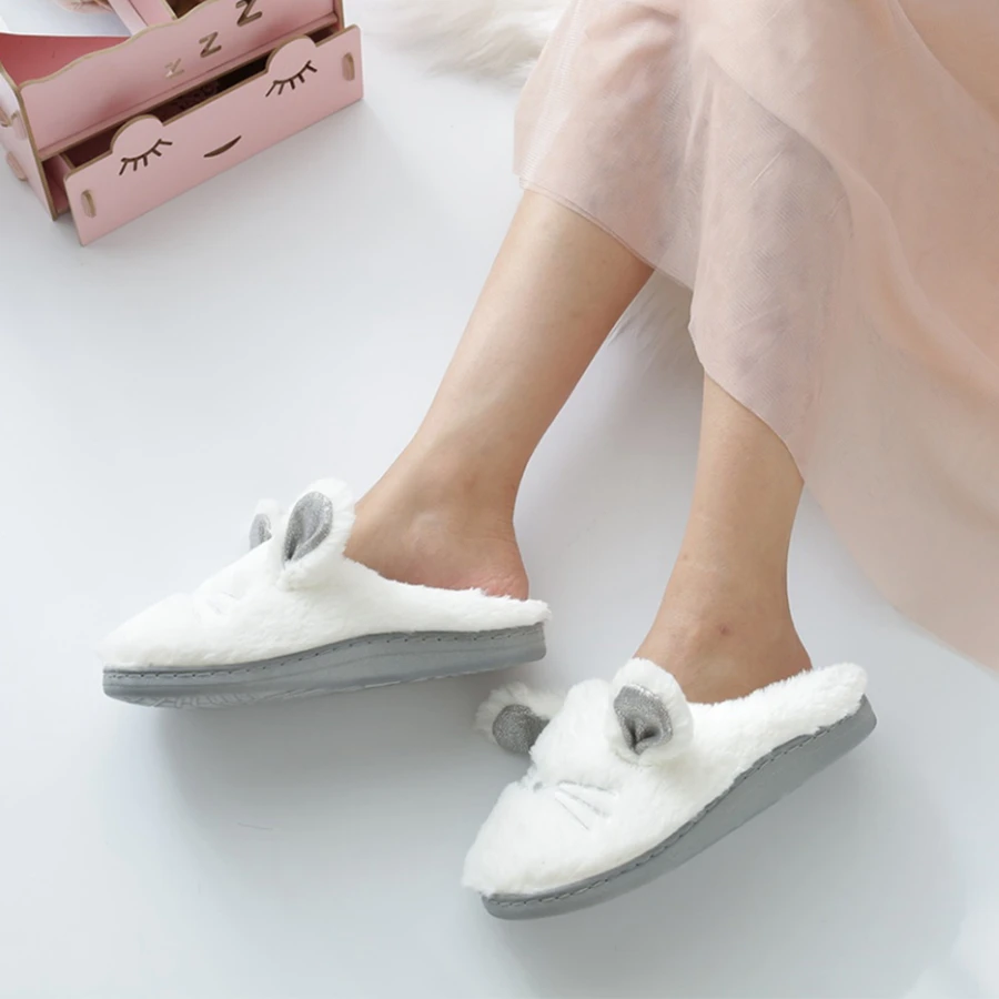 Женские домашние тапочки на мягкой подошве с мультяшным принтом|slippers cute|slippers
