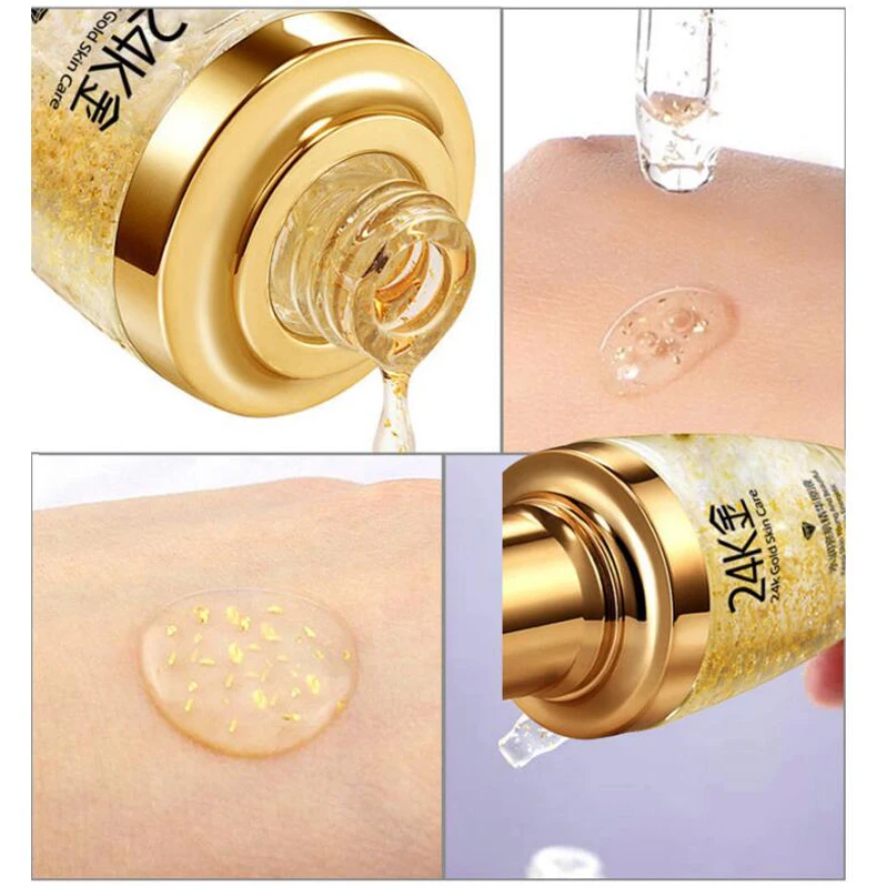 BIOAQUA 24 K Gold крем для лица суть дневной против морщин Антивозрастная коллагеновая