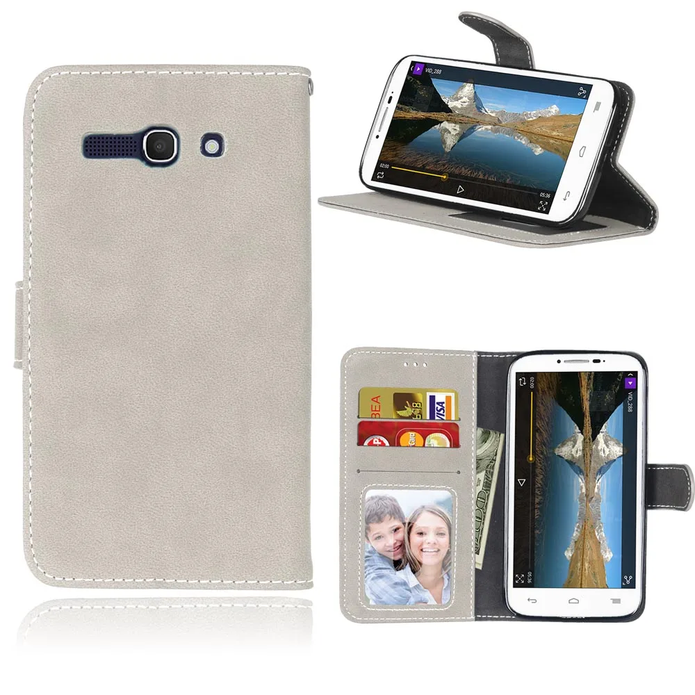 Gray Роскошный чехол для Alcatel One Touch Pop C9 чехол Ретро кошелек из искусственной кожи чехол откидная крышка для Alcatel Onetouch Pop C9 7047D 7047A C9 - Цвет: Gray