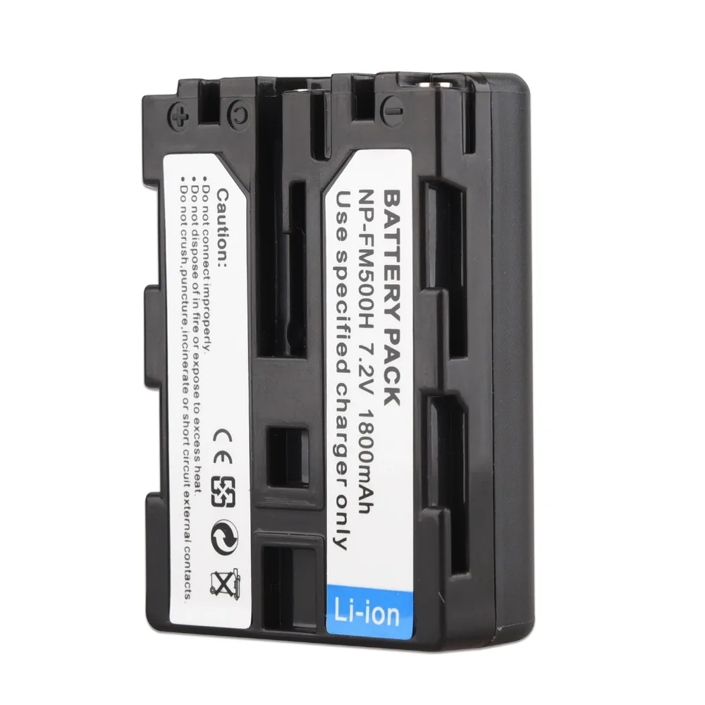 2x1800 мАч NP FM500H батарея для камеры Sony A57 A58 A65 A77 A99 A550 A560 A580 + USB зарядное