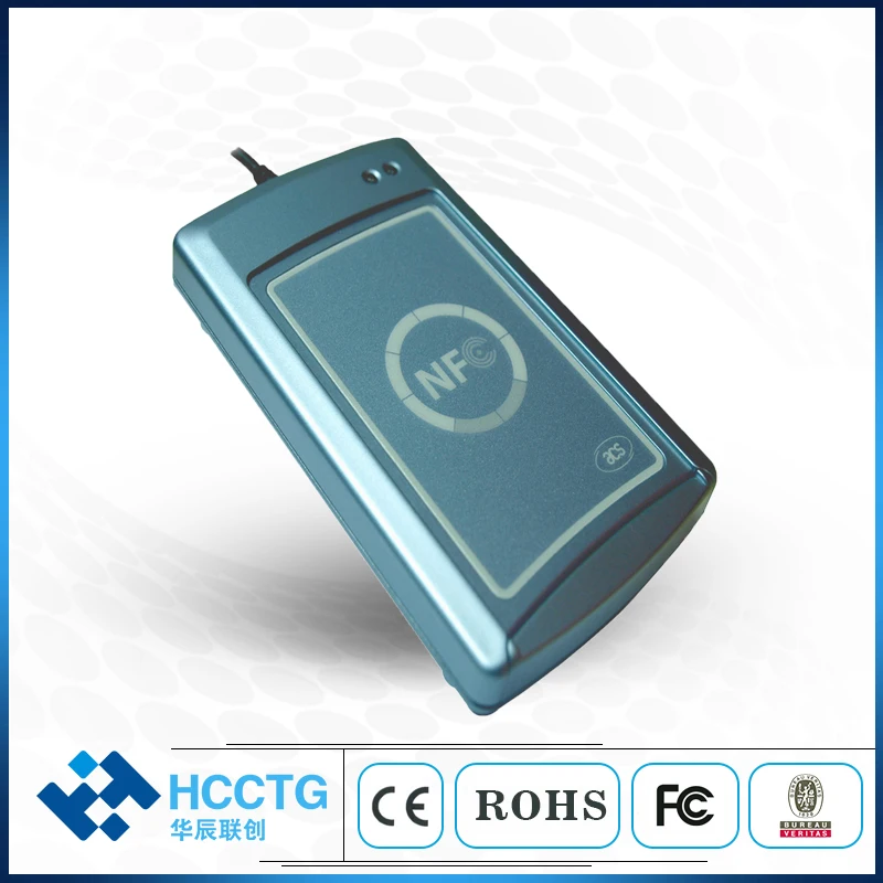 13 56 МГц внешний Rs232 Бесконтактный Rfid считыватель смарт карт писатель ACR122S б/у