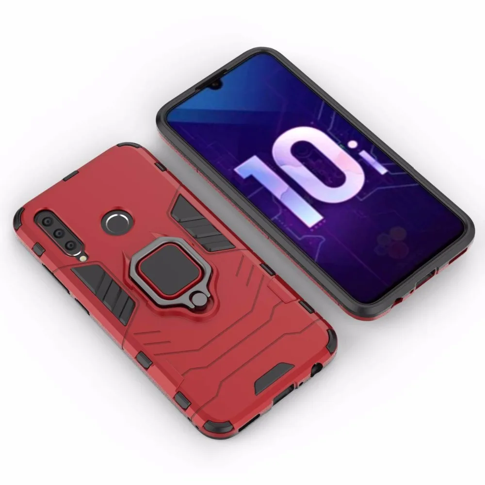 Чехол для huawei Honor 10i чехол Honor10i автомобильный держатель кольцо Броня бампер ударопрочный жесткий чехол для huawei P30 Lite mate 30 Pro