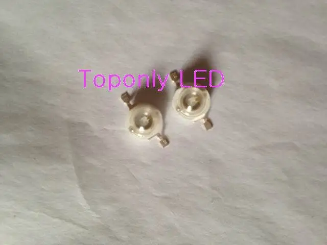 1 Вт Высокая мощность led ультрафиолетовое освещение бусины 395 410nm Бактерицидные УФ