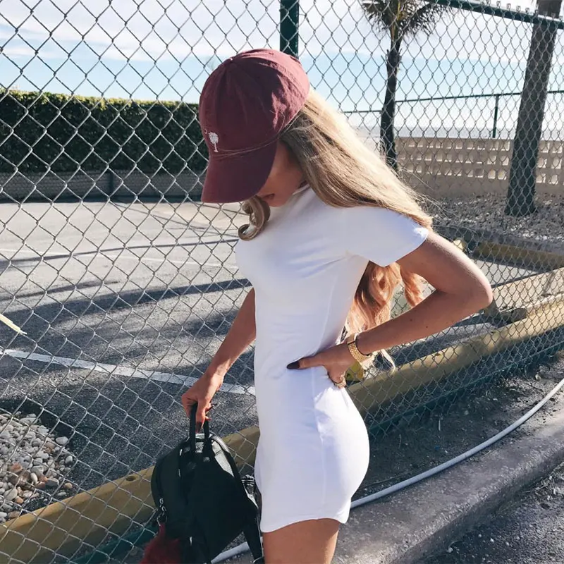 Сексуальное женское тонкое платье Вечерние Клубные эластичные мини-платья