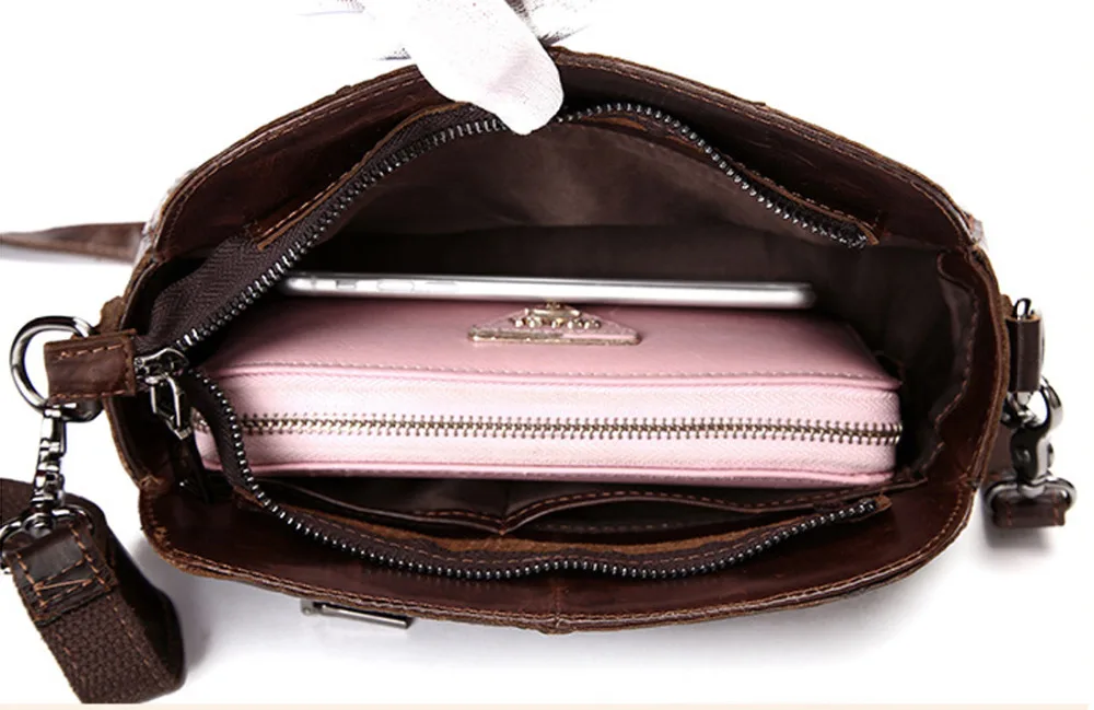 Женская сумка мессенджер из натуральной кожи роскошный винтажный саквояж на