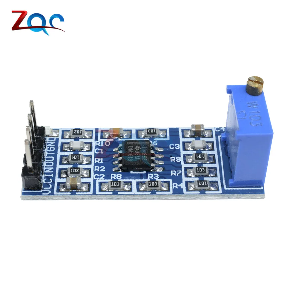 LM358 100 раз усилитель сигнала усиления модуль операционного усилителя|signal|modulemodule