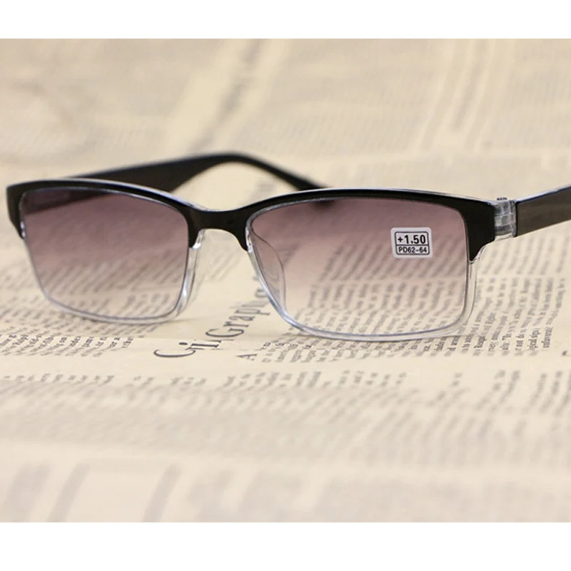 Солнцезащитные очки без оправы для мужчин и женщин лёгкие аксессуары чтения