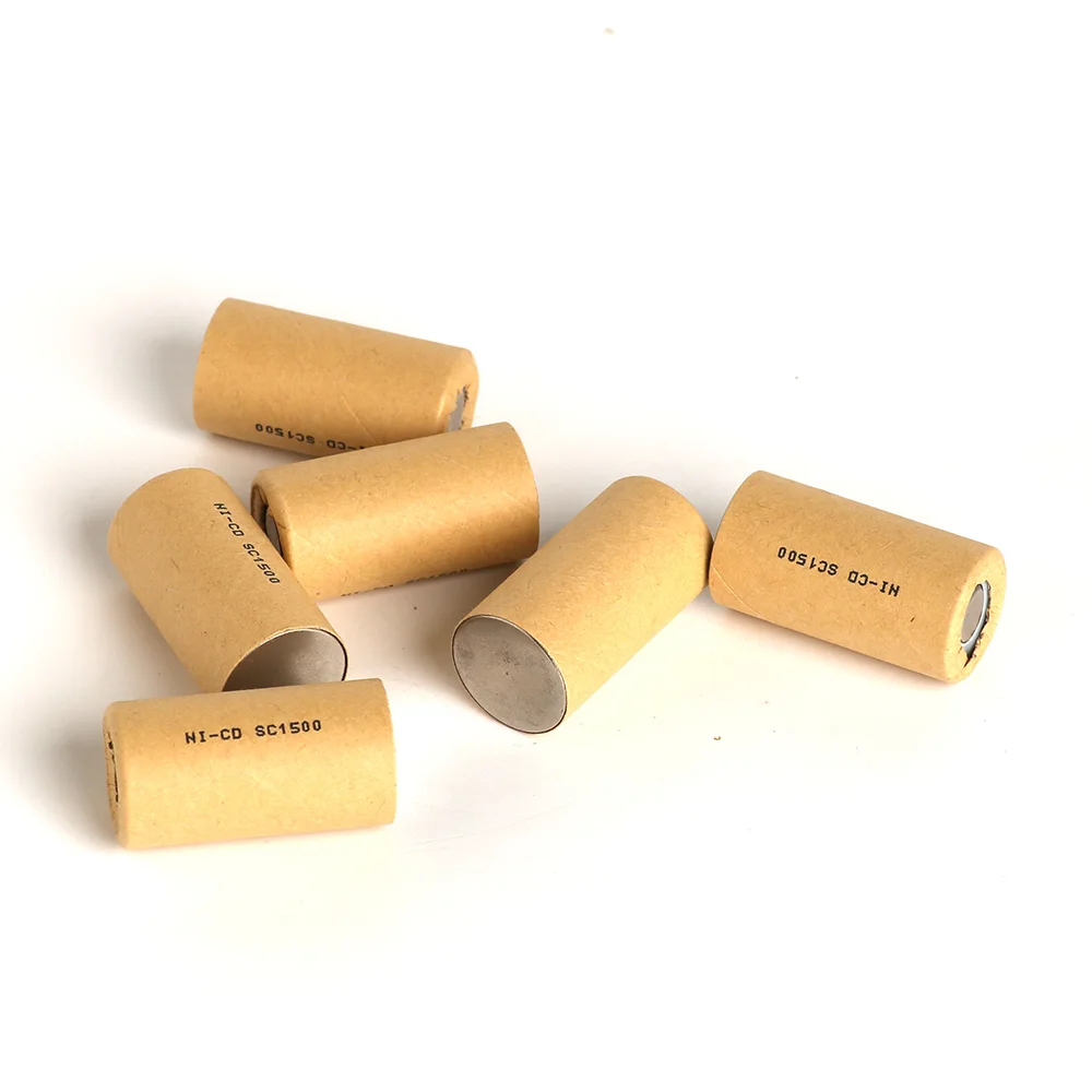 Ni CD SC1500mAh 5pcs SC1.5Ah Power Cell аккумуляторная батарея элемент питания скорость разряда 10C
