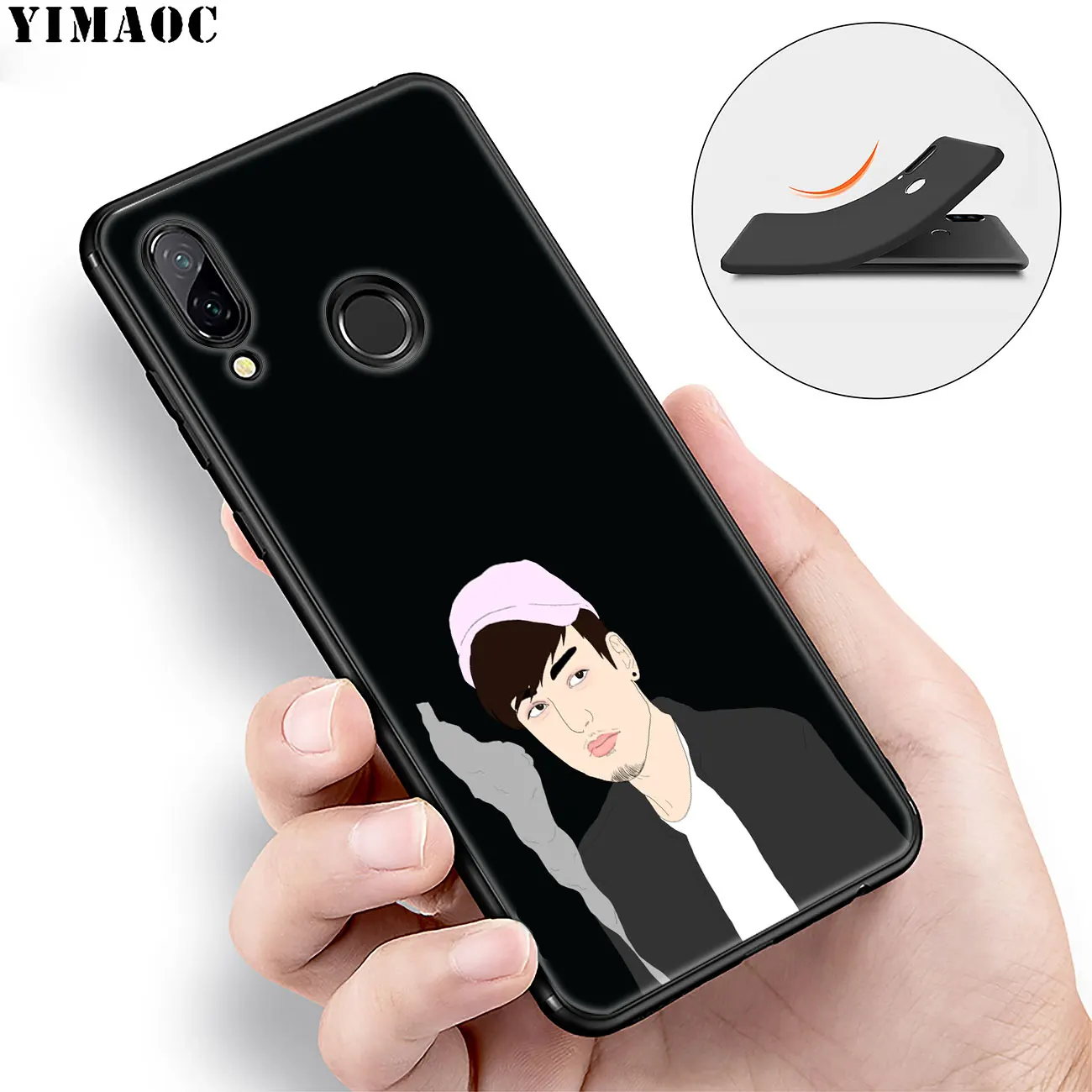 YIMAOC Joji Miller Rapper Мягкий силиконовый чехол для телефона Huawei Honor 20 Pro 8C 8X 8 9 9X 10 Lite 7X 7A