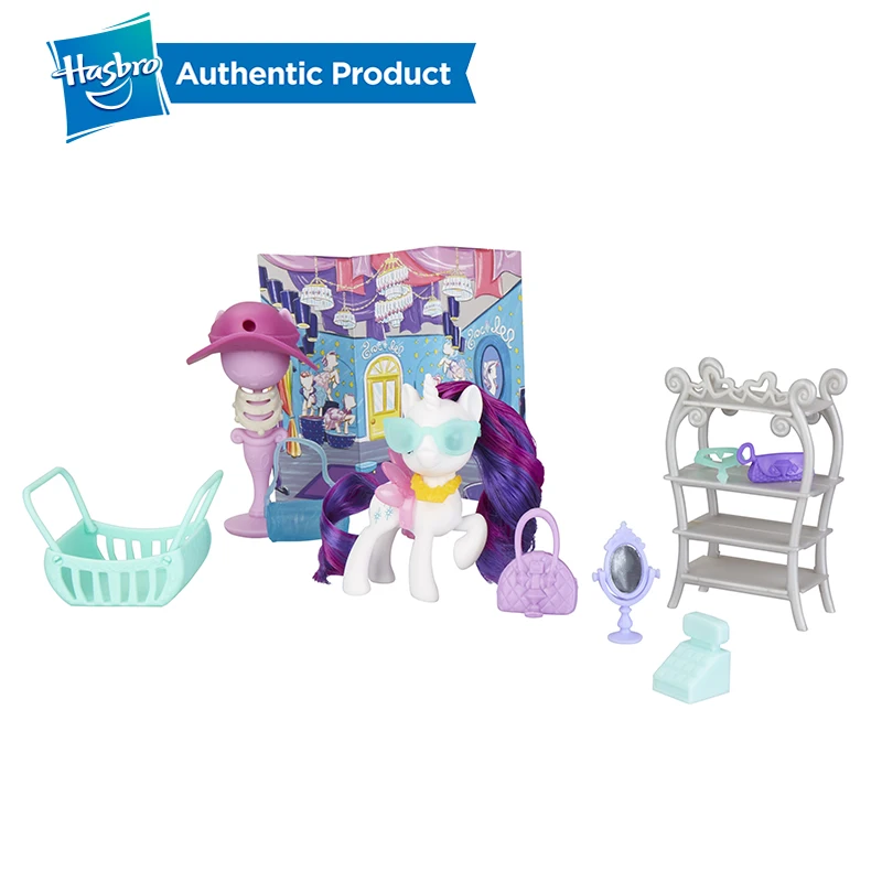 Hasbro 7 62 см My Little Pony On The Go AST Рарити сумеречные сверкающие Фигурки Коллекционная