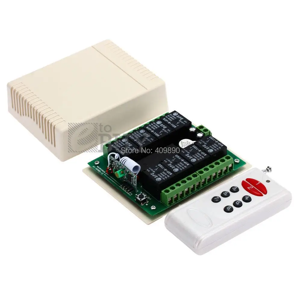 Беспроводной Радиочастотный пульт дистанционного управления переключатель