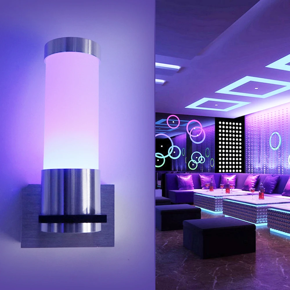 Матовый Бра Настенные светильники Акриловые полупрозрачный абажур алюминиевая