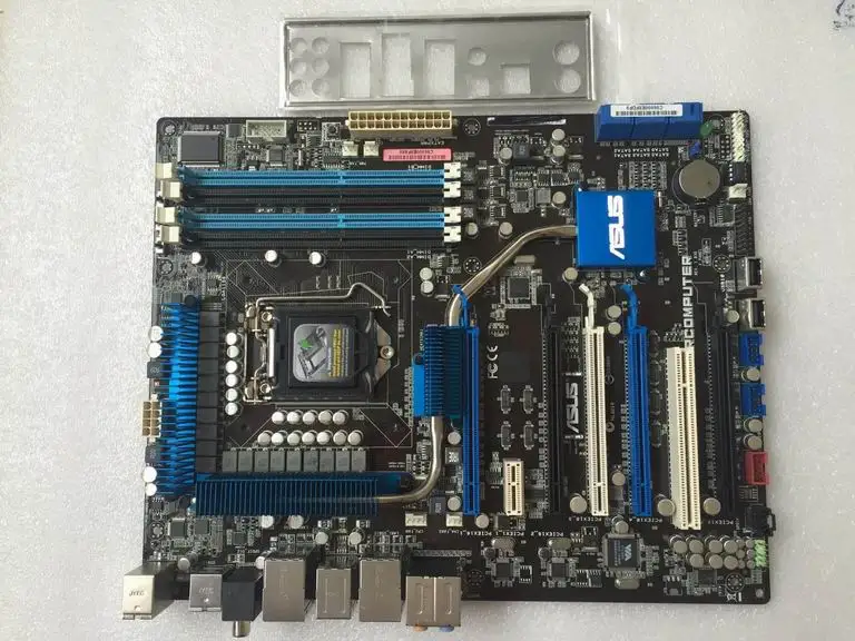 Оригинальная материнская плата для ASUS P7P55 WS Supercomputer LGA 1156 DDR3 16 Гб USB2.0 P55 Настольная