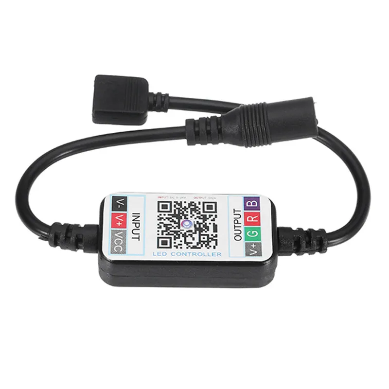 CLAITE 16 миллионов цветов DC5-12V 3X2A 3CH RGB светодиодный Bluetooth Музыкальный Приложение контроллер для 5050 3528 ленточный светильник модули