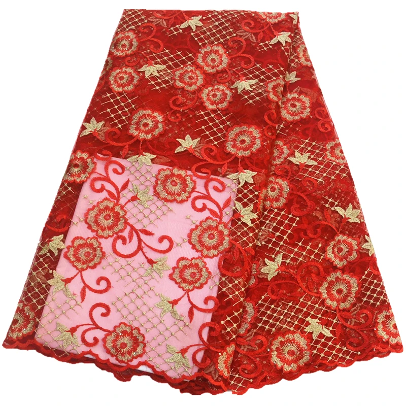 Новинка 2019 африканская кружевная ткань Лидер продаж французское Сетчатое