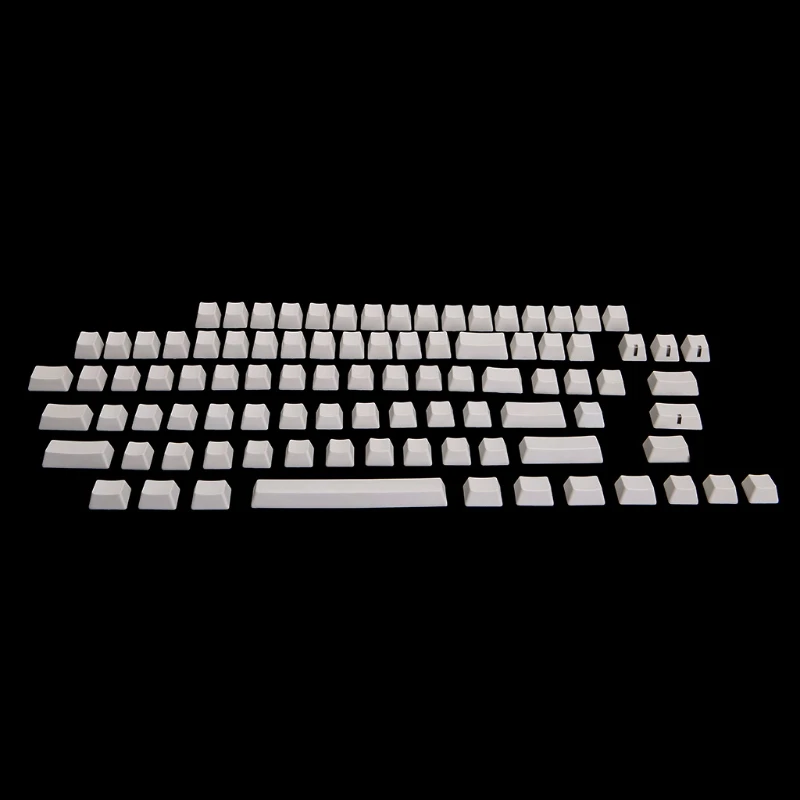 87Key Keycap Универсальный PBT Keycaps набор пустых без печати DIY Сменные колпачки для Cherry MX