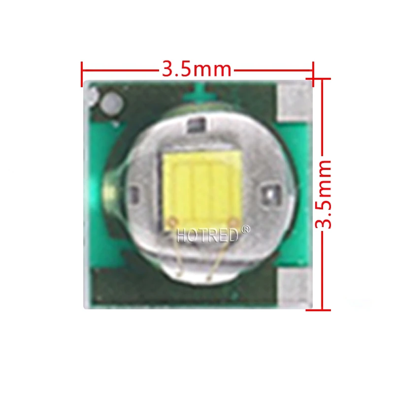 Светодиодный диодный излучатель Cree XPE 10 шт. 1 3 Вт теплый белый свет 3000 К холодный