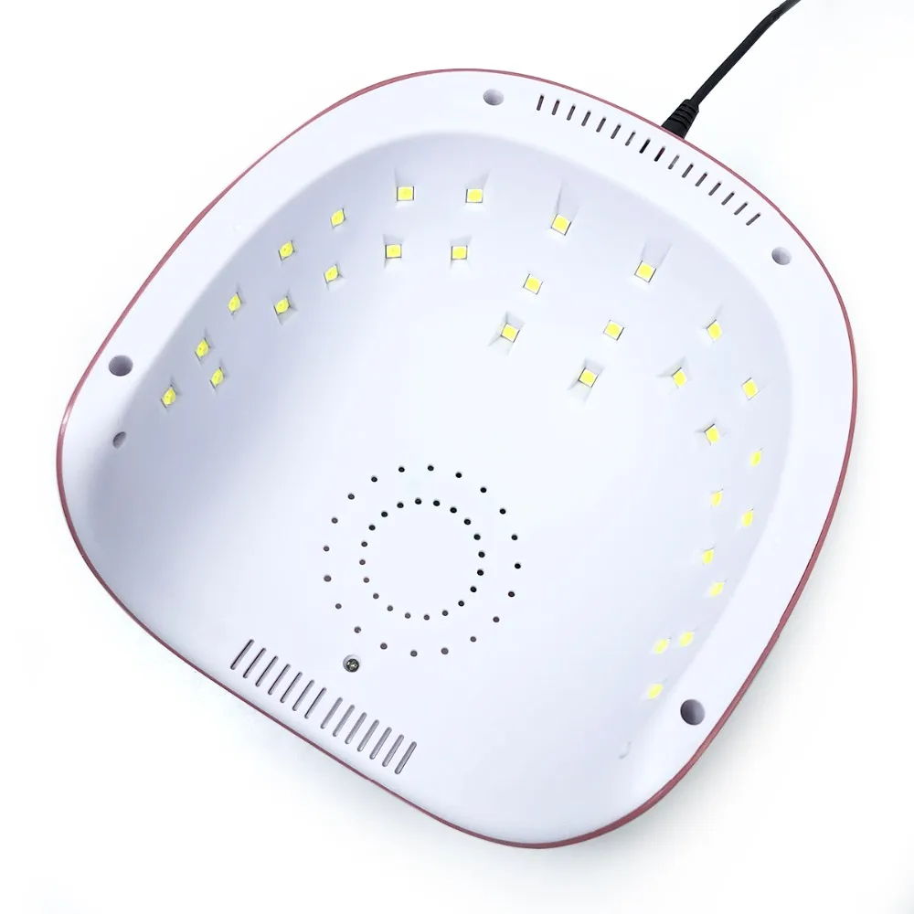 Новый 72 Вт УФ лампа гель Сушилка для ногтей светодиодный Белый свет машина