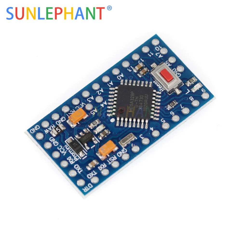 ATMEGA328 3 В 8 МГц ATMEGA328P в 5 Pro Mini 328 16 для Arduno 1 шт. | Электронные компоненты и