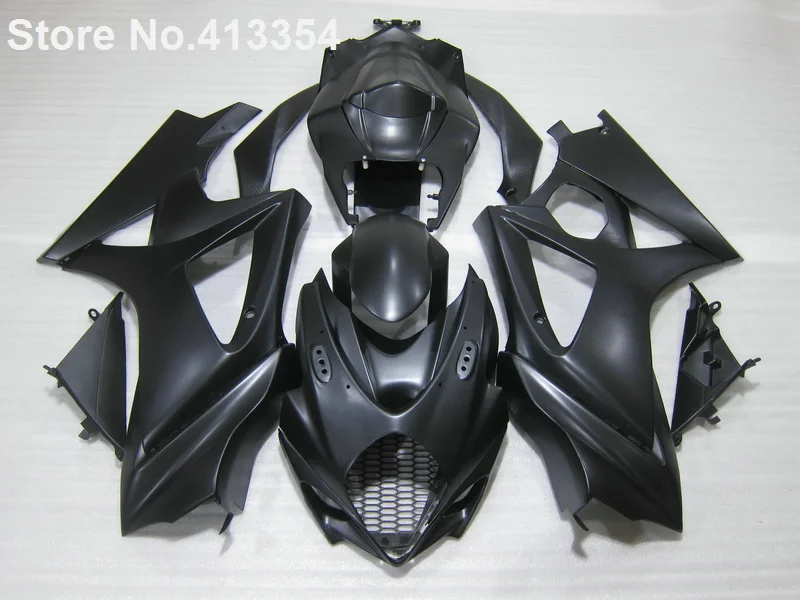 Обтекатели для Suzuki GSXR горячая Распродажа 07 08 матовый черный GSXR1000 1000 2007 RY26 2008 |