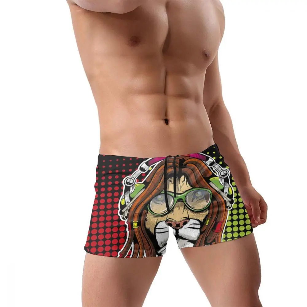 Jamaica Rastafari Lion Mister Tee с 3D принтом Speedo мужские купальные плавки боксеры сексуальные