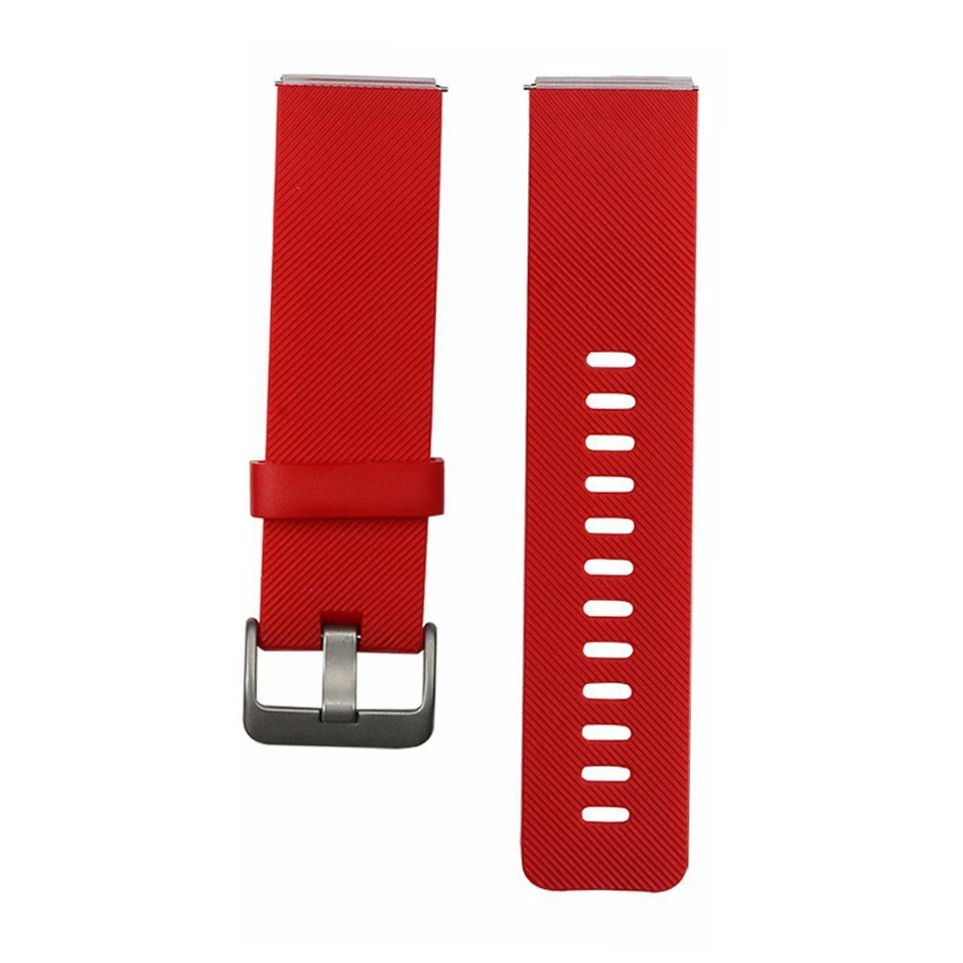 Спортивный браслет 8 цветов для Fitbit Blaze Watch, мягкий силиконовый ремешок для Fitbit Blaze, сменный ремешок с пружинным ремешком
