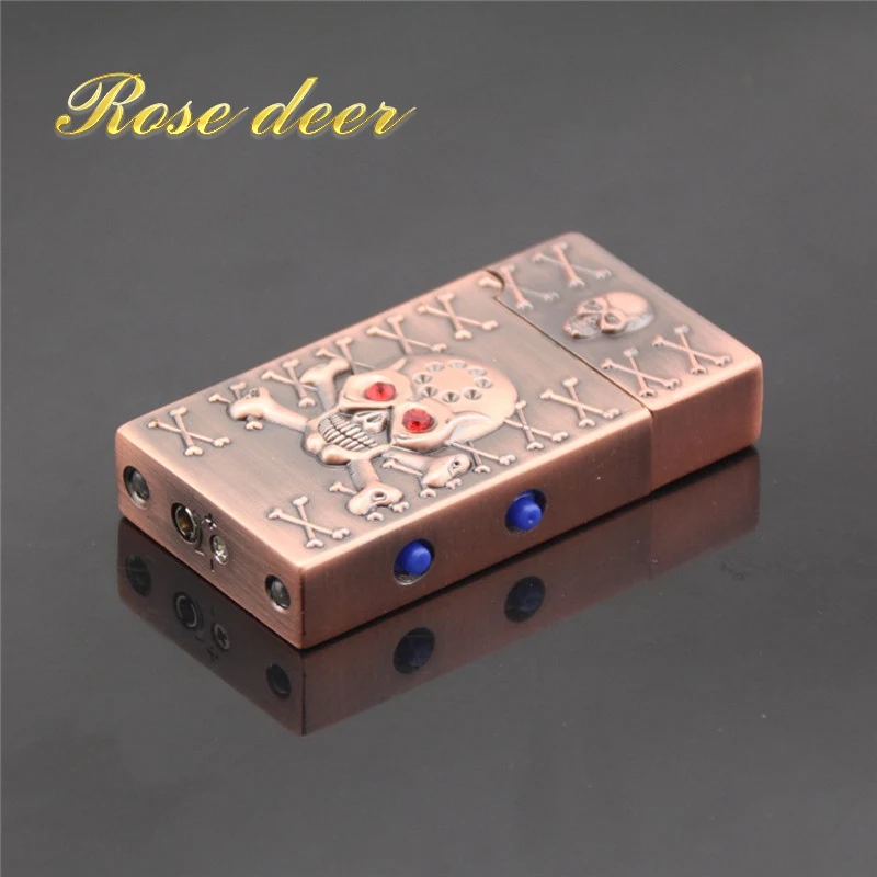 Модный прессованный Тип беспламенная прямая ветрозащитная Зажигалка для