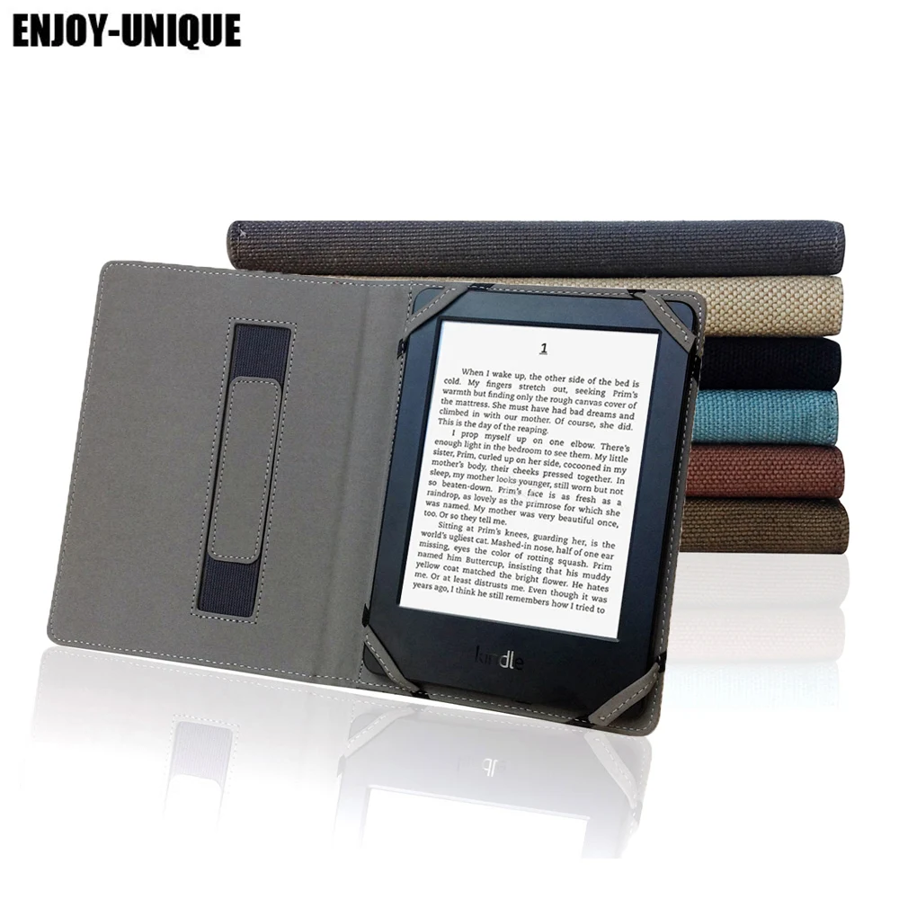 Чехол из конопли для Kindle Paperwhite льняной защитный чехол электронная книга 4
