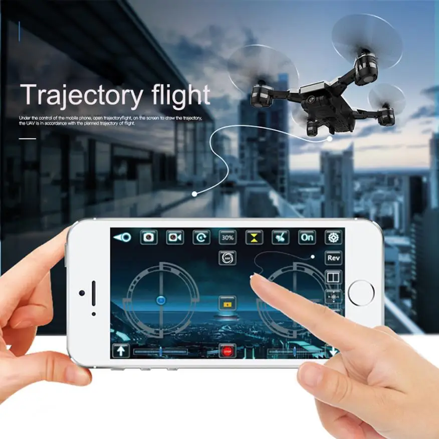 YH-19HW Wifi FPV 0.3MP камера Складная 2 4G 6-осевой селфи Квадрокоптер Дрон игрушки Z119 |