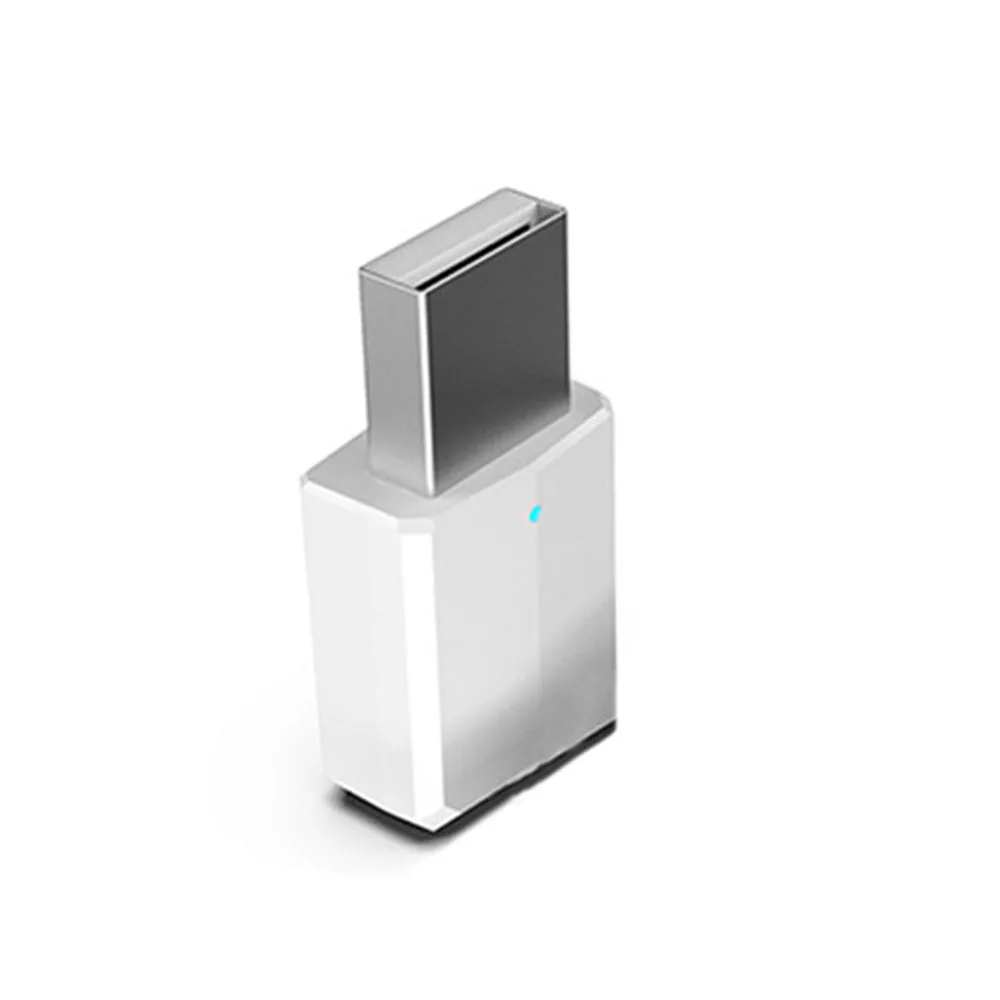 White Портативный мини 2в1 Bluetooth 5,0 передатчик приемник 3,5 мм AUX USB беспроводной стерео аудио адаптер для домашнего ТВ MP3/4 шт. автомобиля - Цвет: White