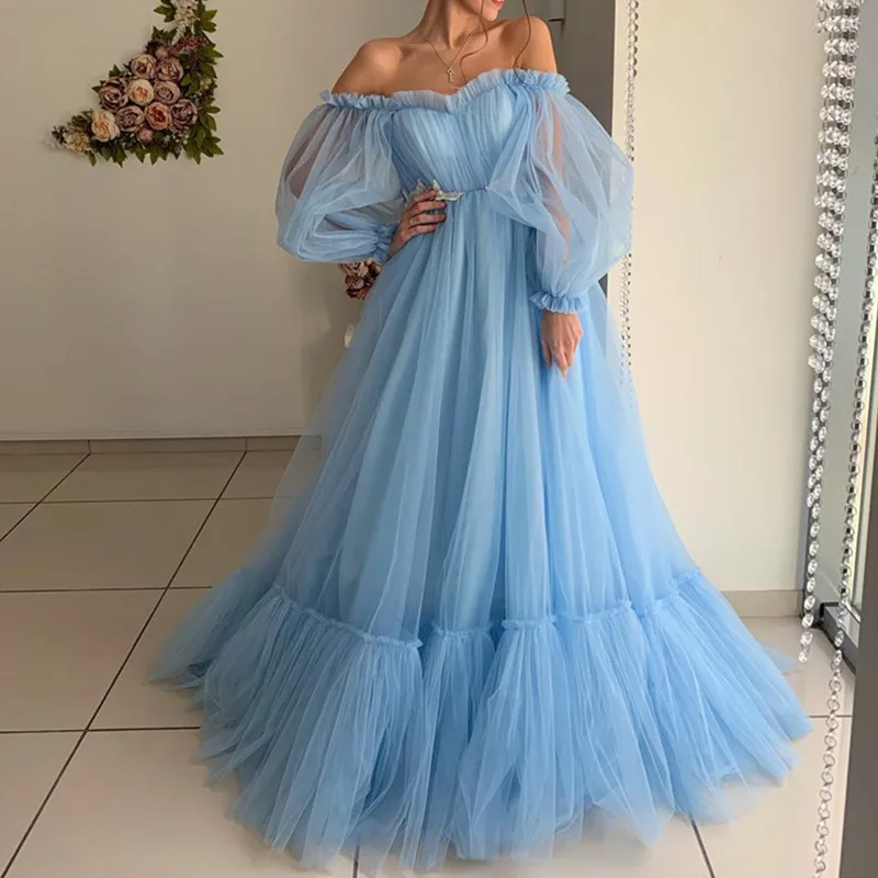 Женское вечернее платье Rob De Soiree розовое длинное с длинным рукавом и