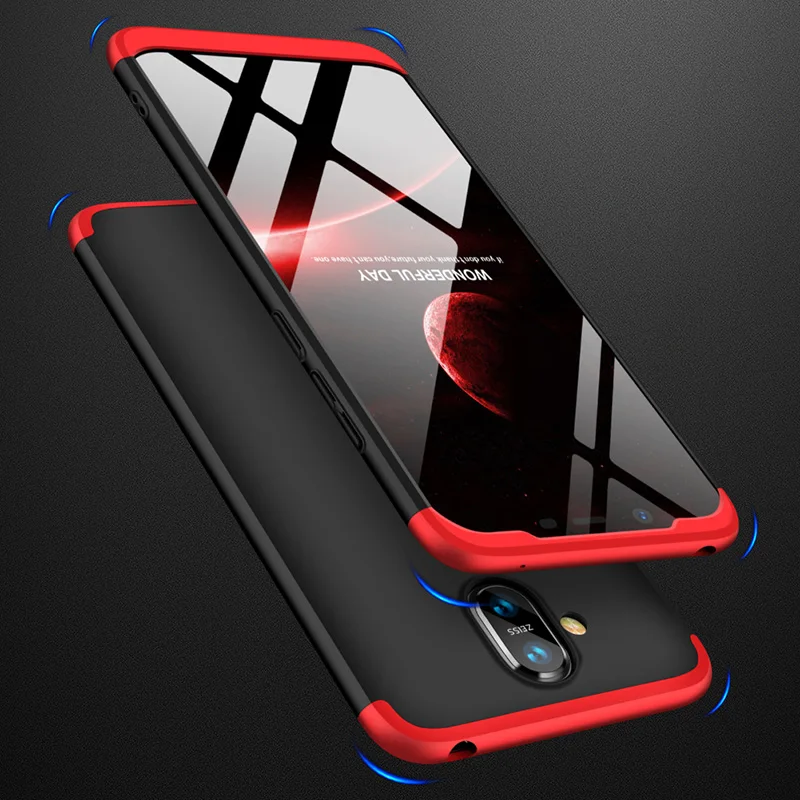 Роскошная жесткая накладка 3 в 1 матовый PC ультра тонкий чехол для AUSU Zenfon Max Pro M2