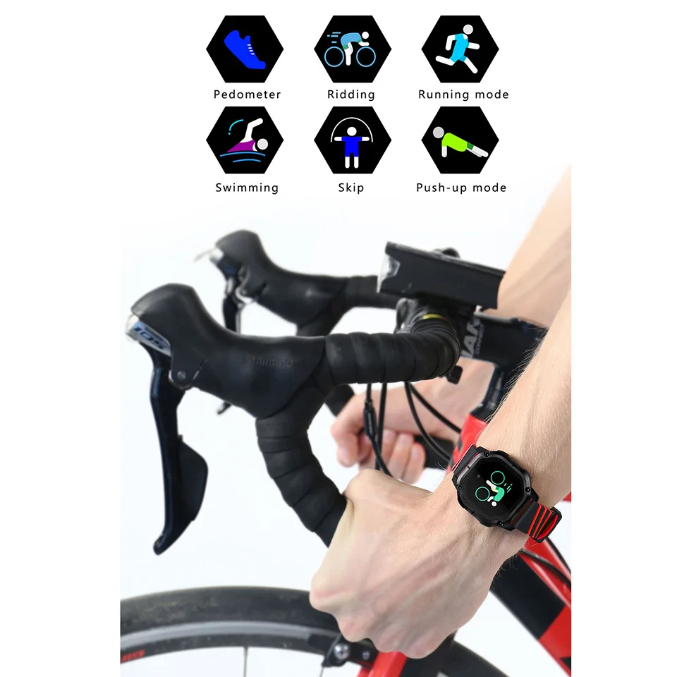 TimeOwner K5 Смарт часы Для мужчин Водонепроницаемый Smartwatch крови Давление монитор