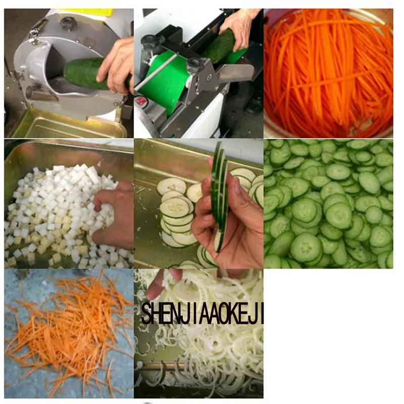 Новая машина для нарезки картофеля из нержавеющей стали моркови шелкопрядного