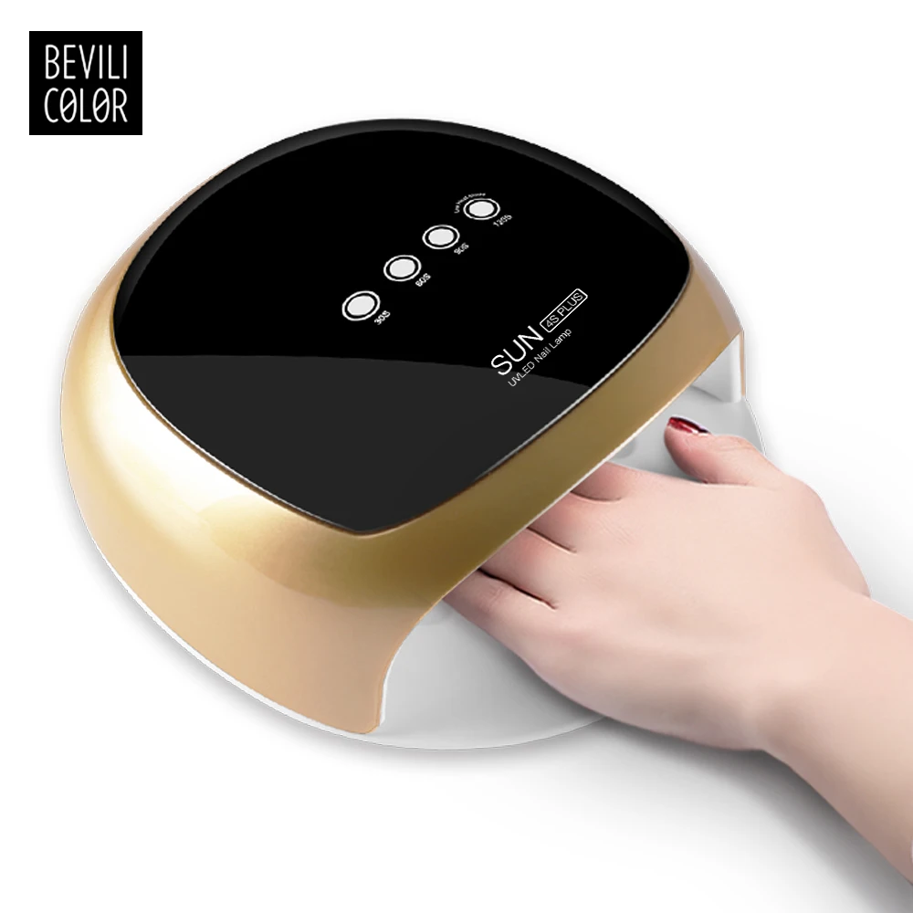 Bevili Color SUN4s Plus 52 Вт УФ лампа светодиодная для сушки ногтей ЖК экран умная