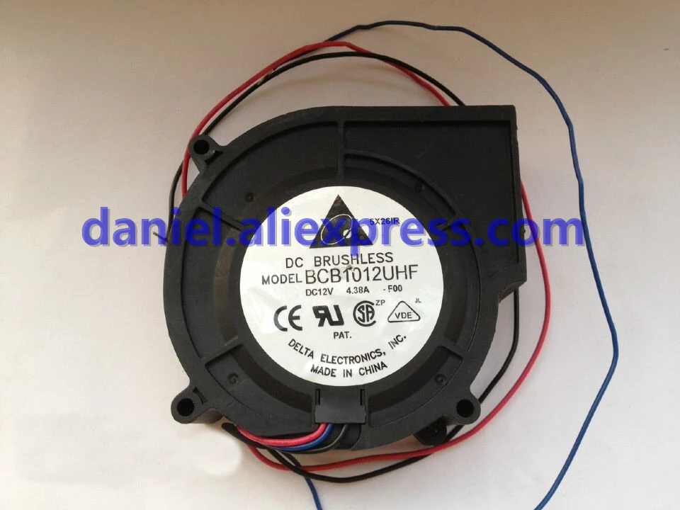 Оригинальный Delta BCB1012UHF 12В 4.38A вытяжной вентилятор 9 см 97253 линия турбины |