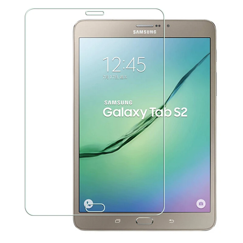 Фото Закаленное стекло 2.5D 9H для Samsung Galaxy S2 8 0 Защитная пленка экрана - купить