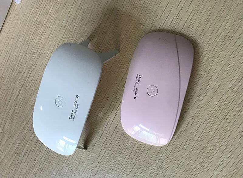 LED Mini Nail Dryer Lamp Portable USB Charge 5W Gel 45s 60s Timer UV Light Fast Dry Nails Manicure for | Красота и здоровье