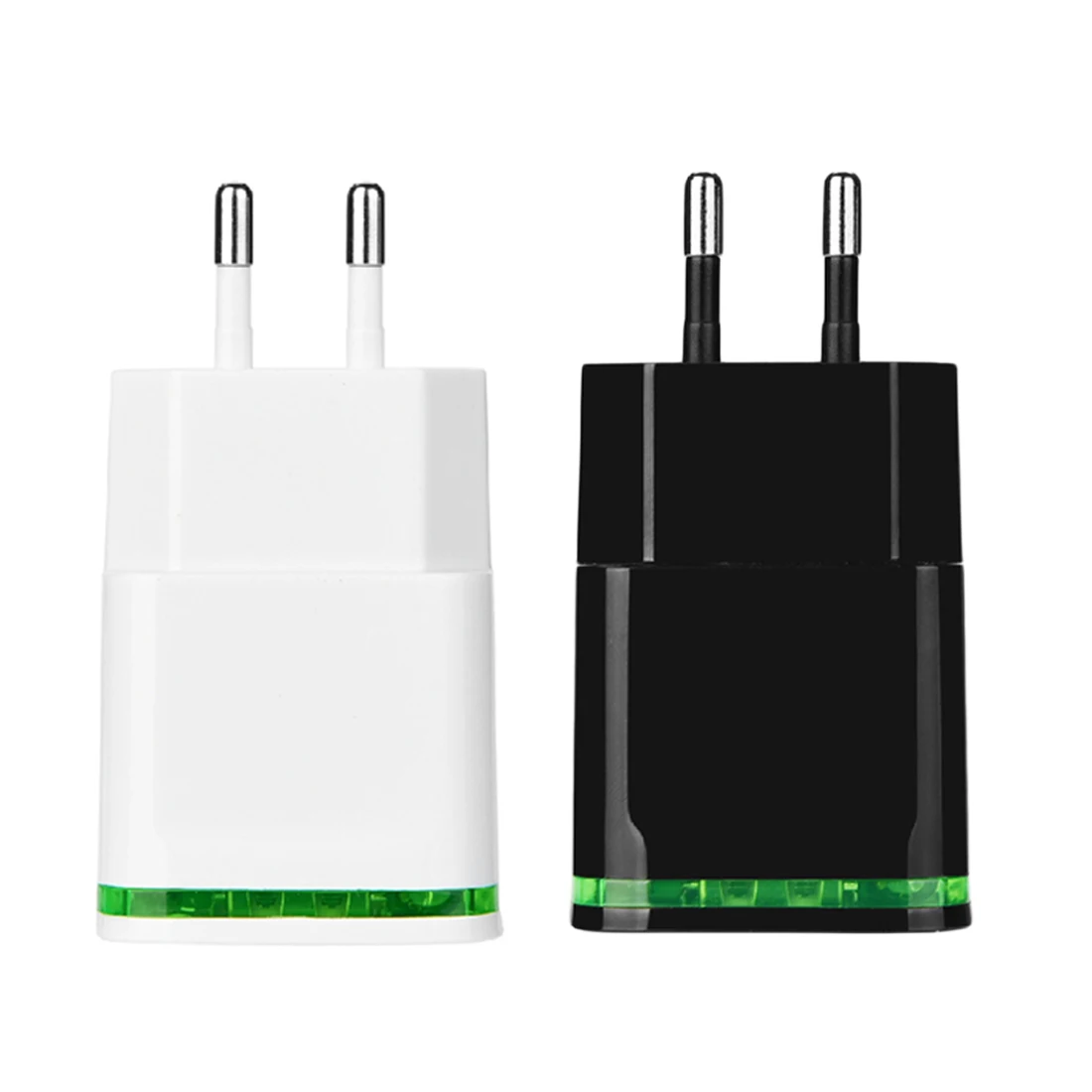 Штепсельная Вилка европейского стандарта с двумя usb интерфейсами быстрое