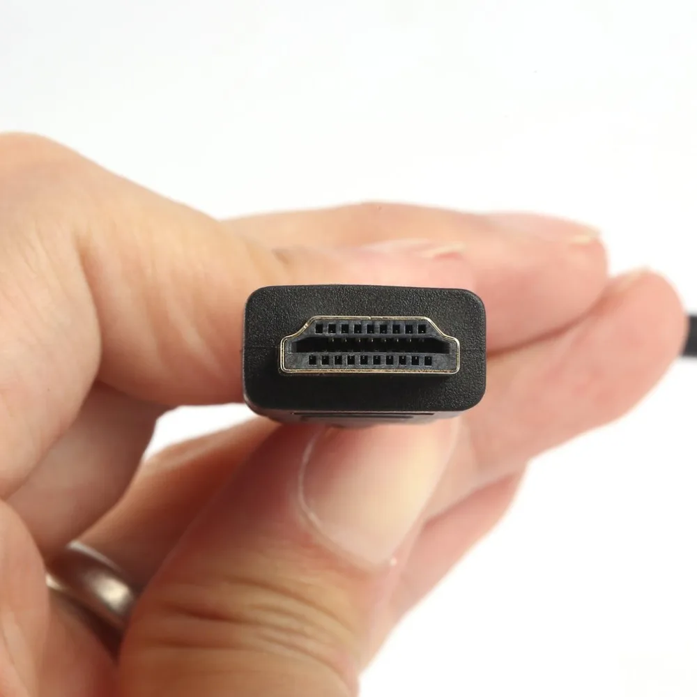 Мужской и Женский адаптер конвертер HDMI в VGA видео для PS4 ПК Micro Usb черный комплект 1 2