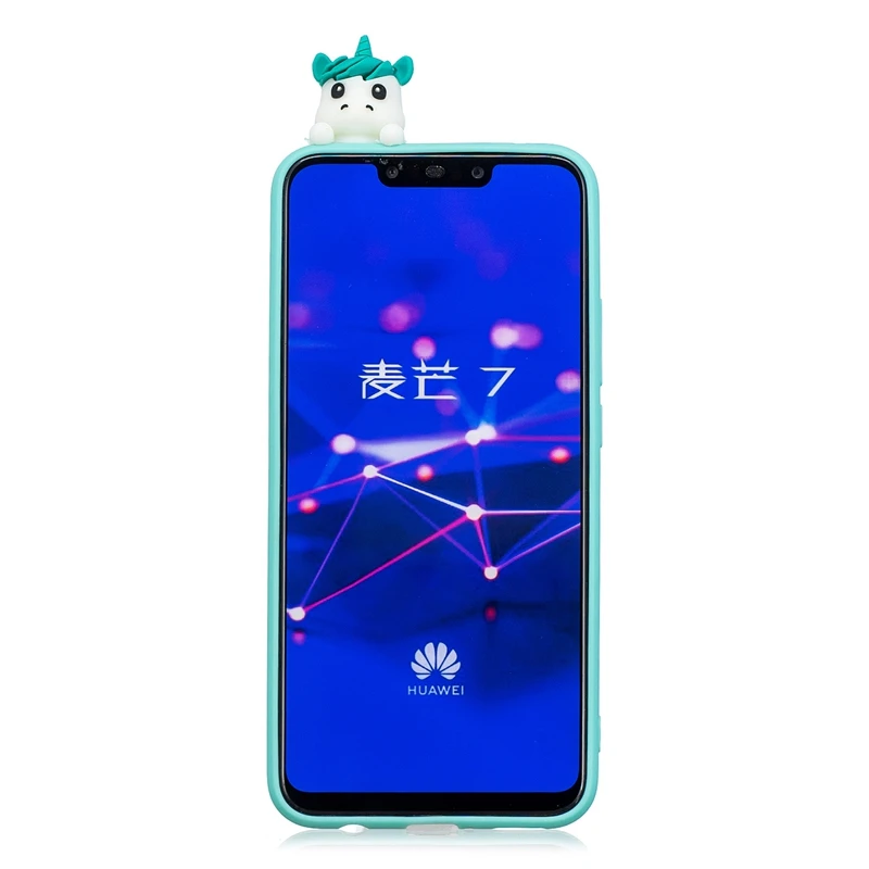 3D чехол для Huawei Mate 20 Lite панда телефон с единорогом Чехлы Hawei |