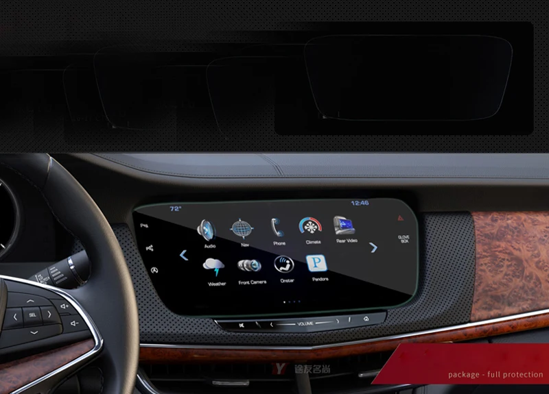 8 дюймов закаленное GPS Навигация экран протектор стекло защитная пленка наклейка